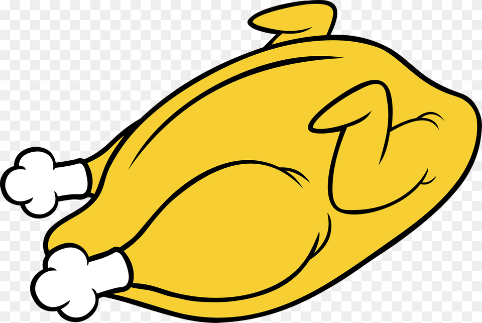 Roast Chicken Clipart, Fruit, Banana, Produce, Food Png Image