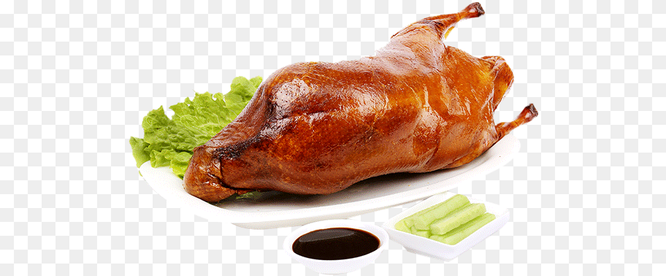 Roast Chicken Peking Duck Roast Goose Barbecue Chicken Peking Duck, Food, Meal Free Png Download