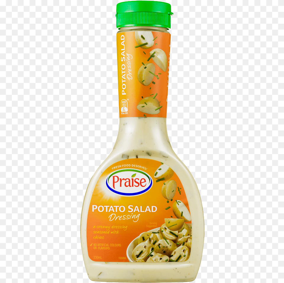 Roast Kipfler And Caramelised Onion Salad Praise Potato Salad Dressing, Food, Ketchup, Mayonnaise Png Image