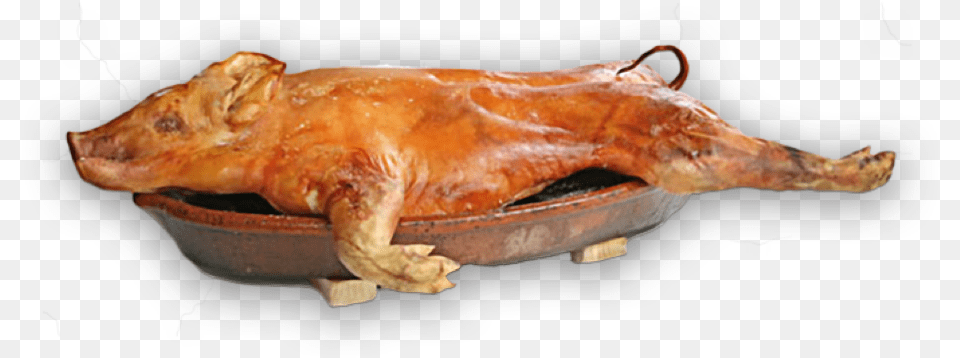 Roast Suckling Pig, Food, Meat, Pork, Meal Png Image