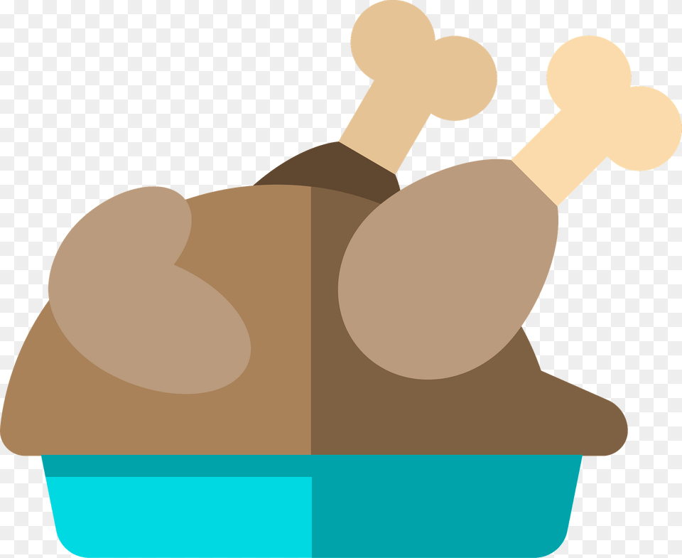 Roasted Chicken Clipart, Cream, Dessert, Food, Ice Cream Png Image