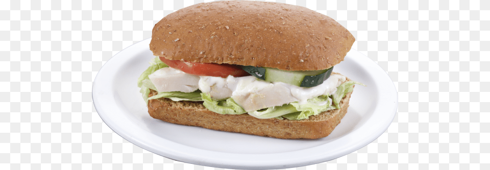 Roasted Chicken Sandwich Sandwich, Burger, Food Free Png Download