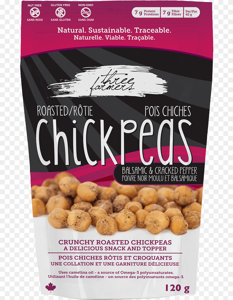 Roasted Chickpeas Balsamic Amp Cracked Pepper, Advertisement, Poster Png