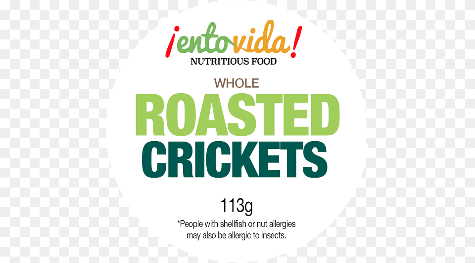 Roasted Crickets Didof, Advertisement, Poster, Disk Png Image