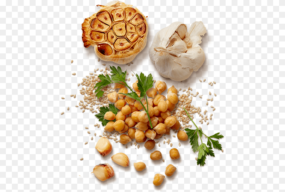 Roasted Garlic Hummus Roasted Garlic Hummus Sabra Hummus Ingredients, Herbs, Plant, Food, Produce Png