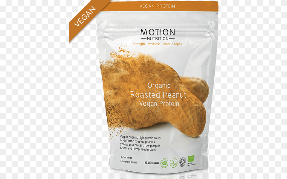 Roasted Peanut Vegan Protein Motion Nutrition Organic Roasted Peanut Vegan Protein, Food, Produce, Nut, Plant Free Transparent Png