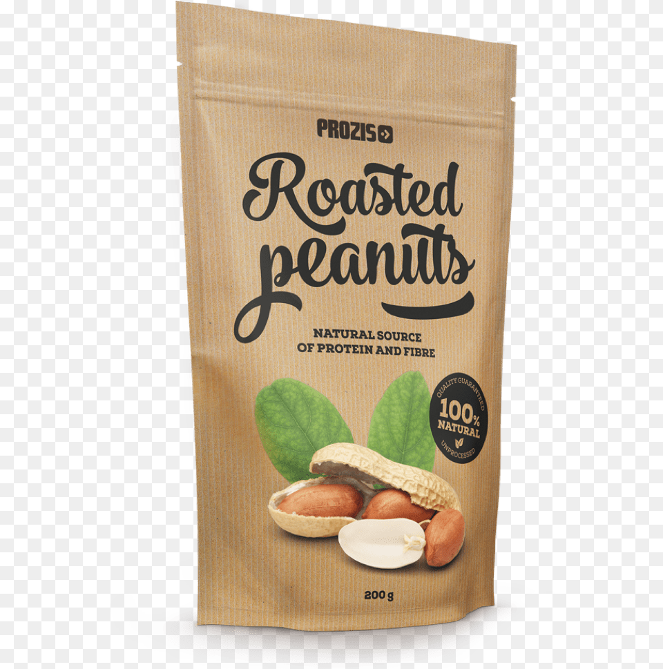 Roasted Peanuts 200 G Prozis, Book, Publication, Food, Produce Png Image