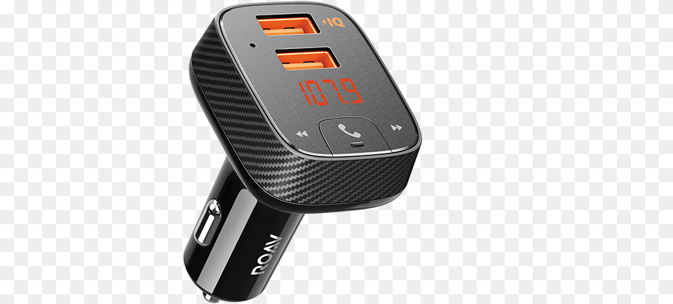 Roav Smartcharge Car Kit F2 Roav Bluetooth Fm Transmitter, Electrical Device, Microphone, Electronics, Mobile Phone Png