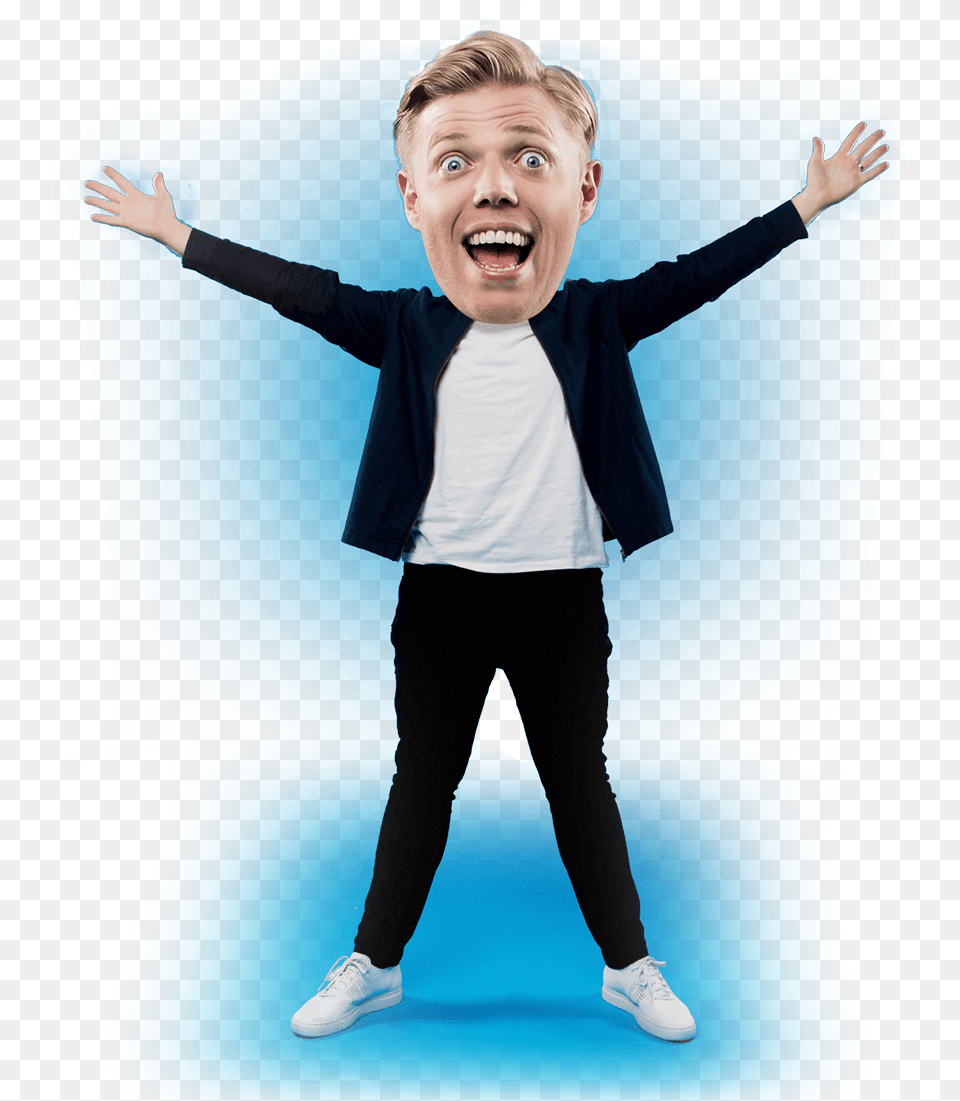 Rob Beckett Profile Boy, Person, Face, Head, Male Free Png Download