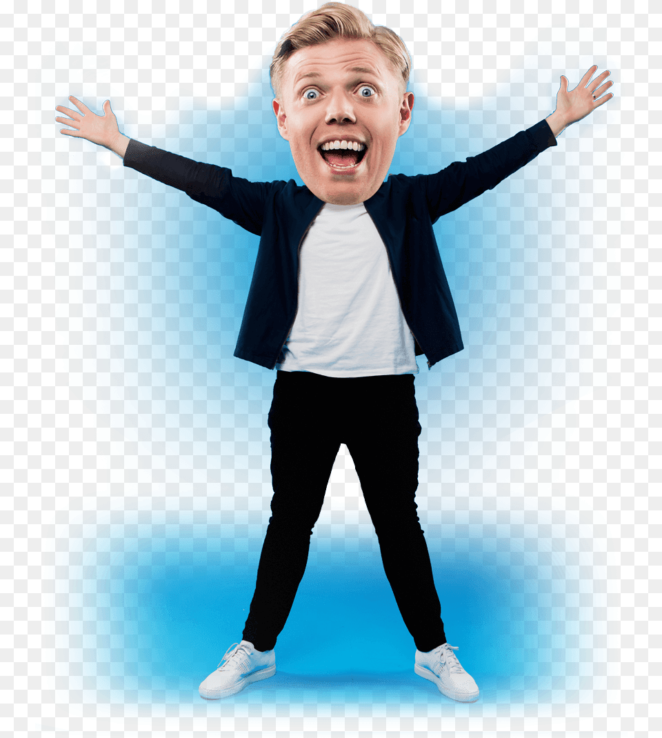 Rob Beckett Profile Rob Beckett Tour Wallop, Sleeve, Portrait, Photography, Person Png