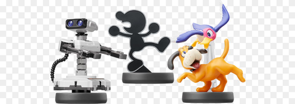 Rob Mr Game And Watch Duck Hunt Amiibo, Robot Png Image