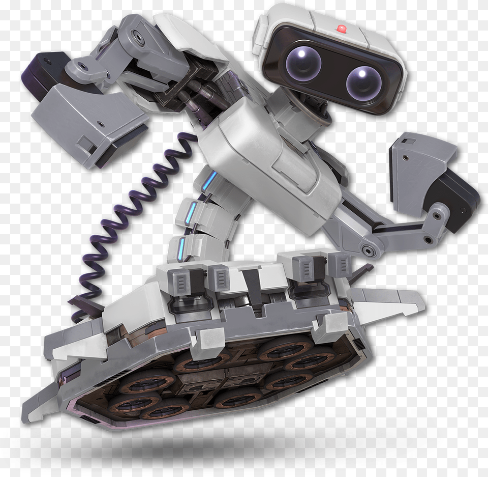 Rob Smash Bros Ultimate, Robot, Bulldozer, Machine Png Image