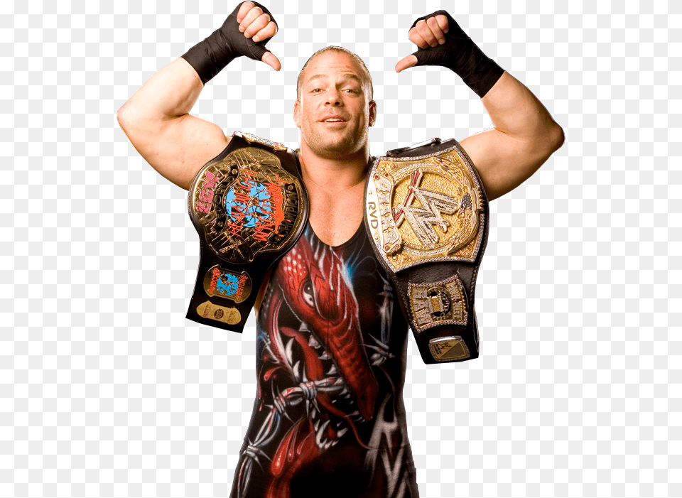 Rob Van Dam Wwe Championship Champion Rob Van Dam, Adult, Male, Man, Person Png