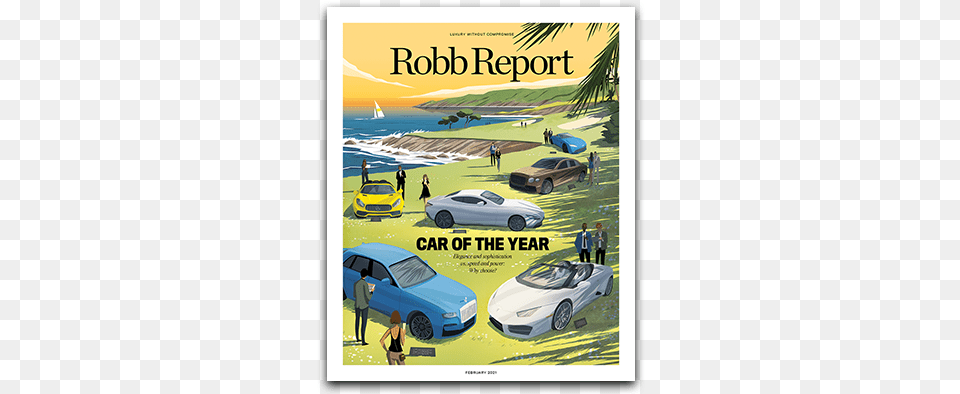 Robb Report U2013 The Best Luxury Cars Jets Yachts Travel Robb Report Magazine 2021, Advertisement, Book, Poster, Publication Png