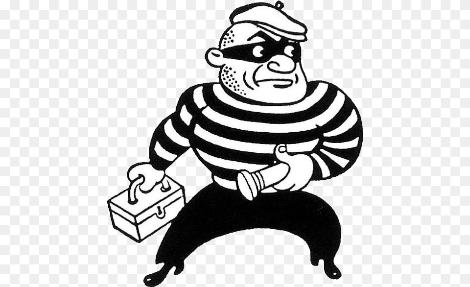 Robber Background Burglar Clip Art, Baby, Clown, Performer, Person Png