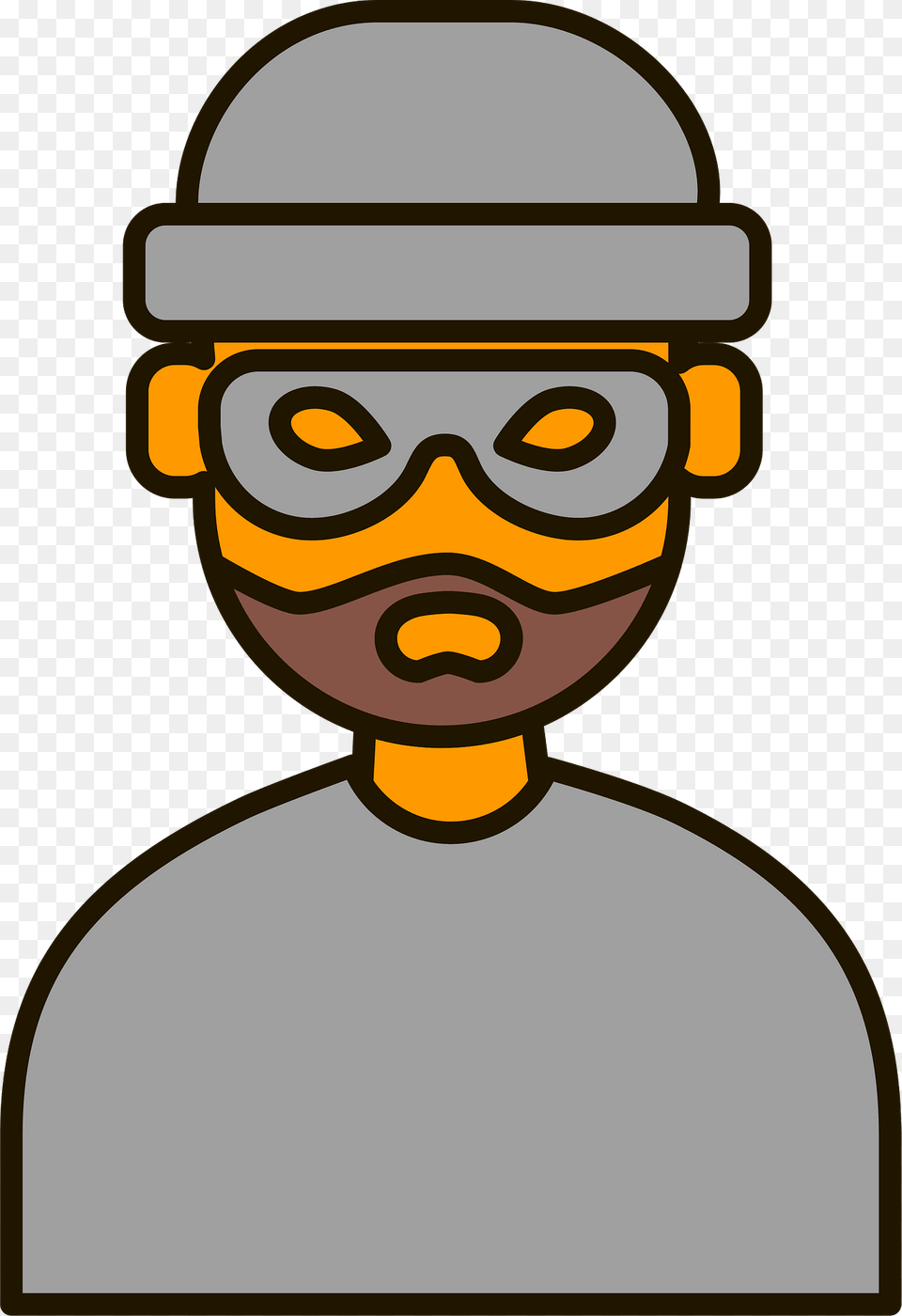 Robber Clipart, Face, Head, Person, Photography Png Image