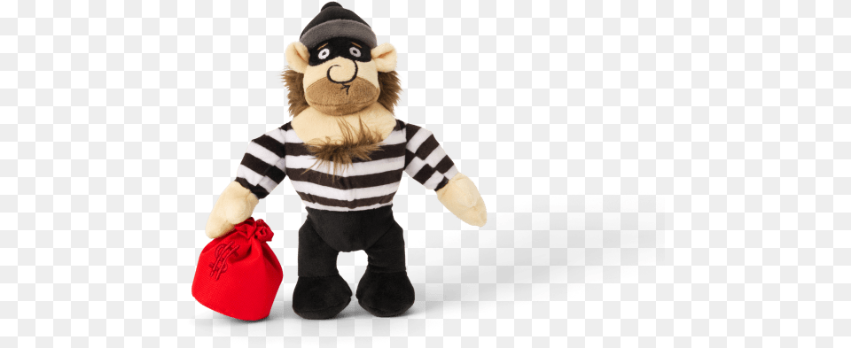 Robber Dog Toy Stuffed Toy, Plush, Teddy Bear, Accessories, Bag Free Png