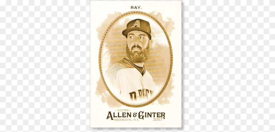Robbie Ray 2017 Allen Amp Ginter Base Poster Emblem, Portrait, Photography, Person, People Free Png Download