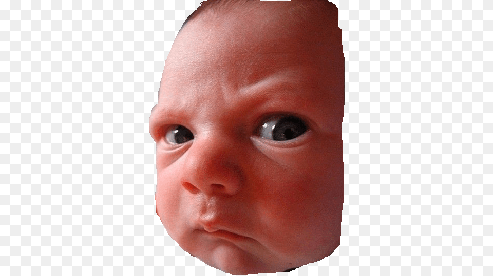 Robbing Your Balls Funny Shocking Face, Baby, Head, Person, Photography Free Transparent Png