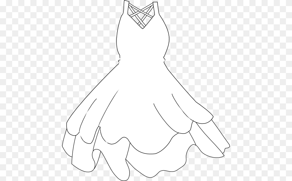 Robe 20clipart White Dress Clipart, Fashion, Clothing, Gown, Formal Wear Free Png