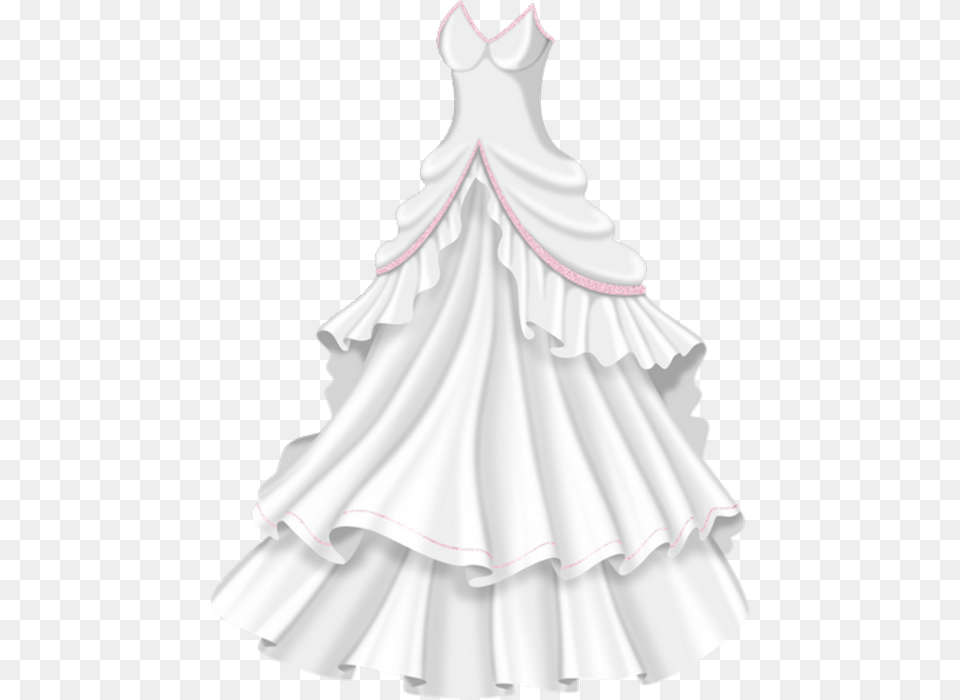 Robe Blanche Tube Mariage Gown, Formal Wear, Wedding Gown, Clothing, Dress Png Image