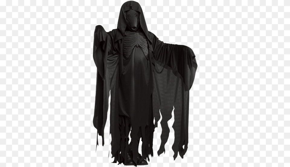 Robe Dementor Halloween Costume Harry Potter Harry Potter Costumes, Cloak, Clothing, Fashion, Coat Png Image