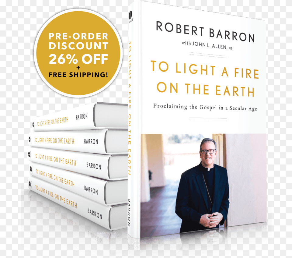 Robert Barron Book, Publication, Adult, Person, Man Free Png Download