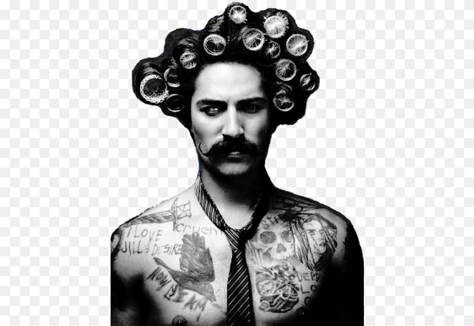 Robert Trachtenberg, Tattoo, Skin, Portrait, Face Png Image