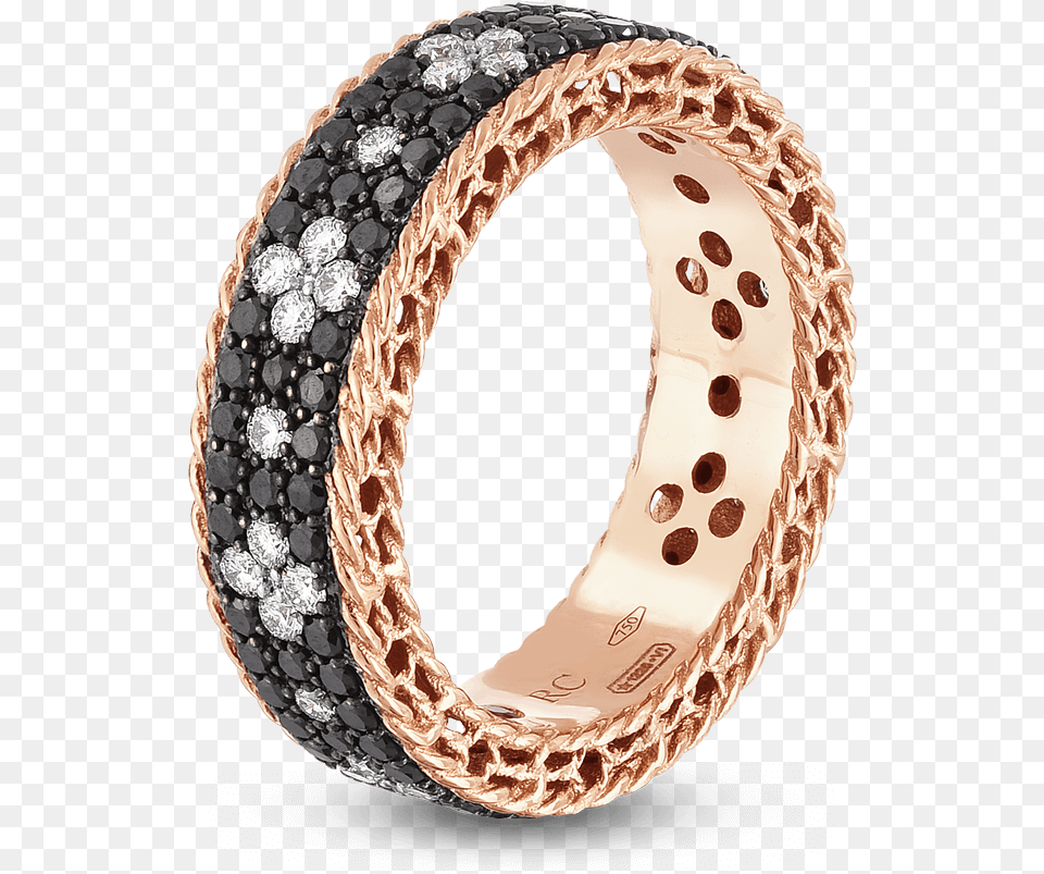 Roberto Coin 18k Rose Gold Ring With Fleur De Lis Diamonds Roberto Coin Fleur De Lis, Accessories, Jewelry, Ornament, Bangles Free Png Download