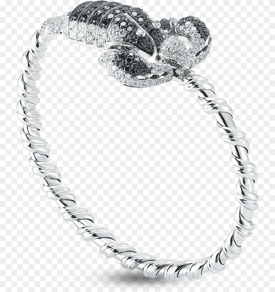 Roberto Coin Animalier 18k White Gold Flexible Scorpion Jewellery, Accessories, Bracelet, Jewelry, Diamond Free Png Download