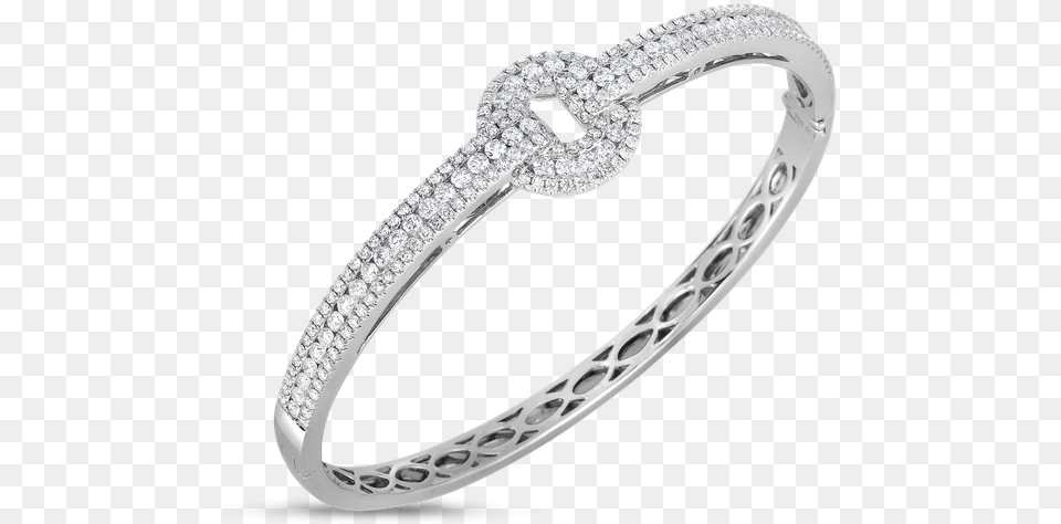 Roberto Coin Bangle With Diamonds Engagement Ring, Accessories, Jewelry, Bracelet, Diamond Free Png