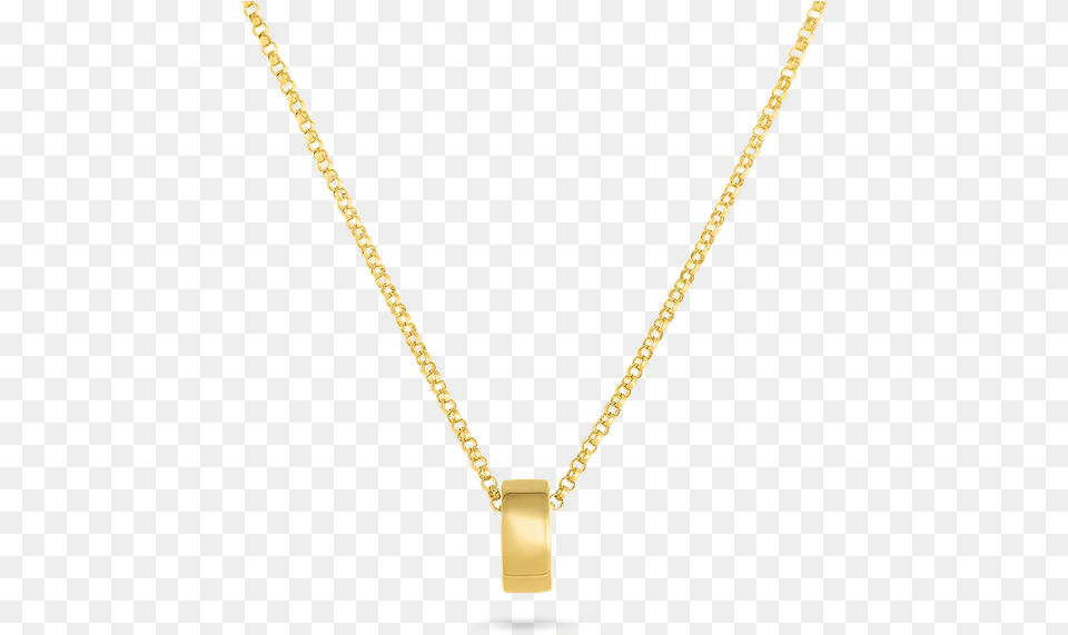 Roberto Coin Golden Gate Rondel Pendant Pendant, Accessories, Diamond, Gemstone, Jewelry Free Png