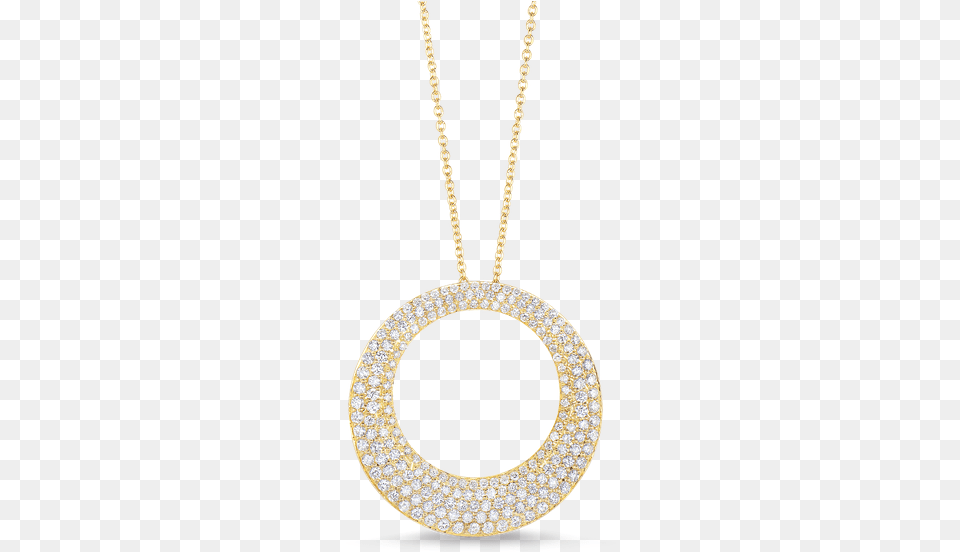 Roberto Coin Large Circle Pendant With Diamonds Locket, Accessories, Diamond, Gemstone, Jewelry Free Png Download