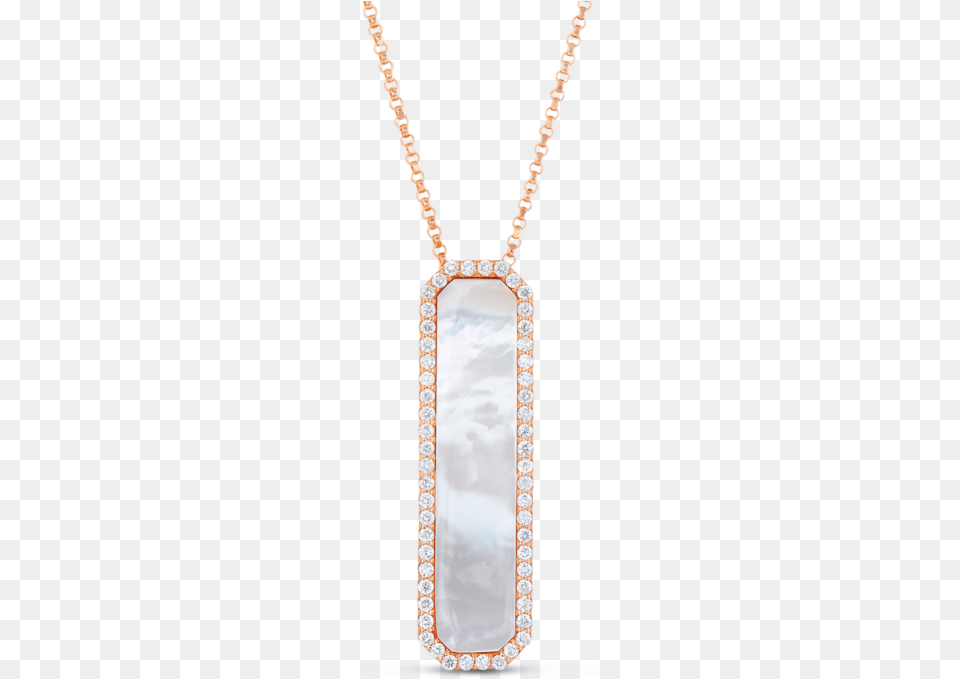 Roberto Coin Mother Of Pearl Amp Diamond Pendant, Accessories, Jewelry, Necklace, Gemstone Free Png Download