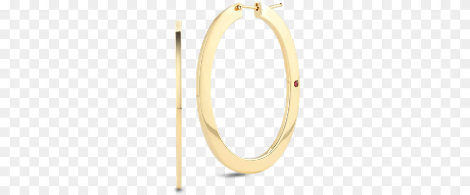 Roberto Coin Small Oval Hoop Earrings Roberto Coin Oval Hoop Earrings, Accessories, Diamond, Gemstone, Jewelry Free Png