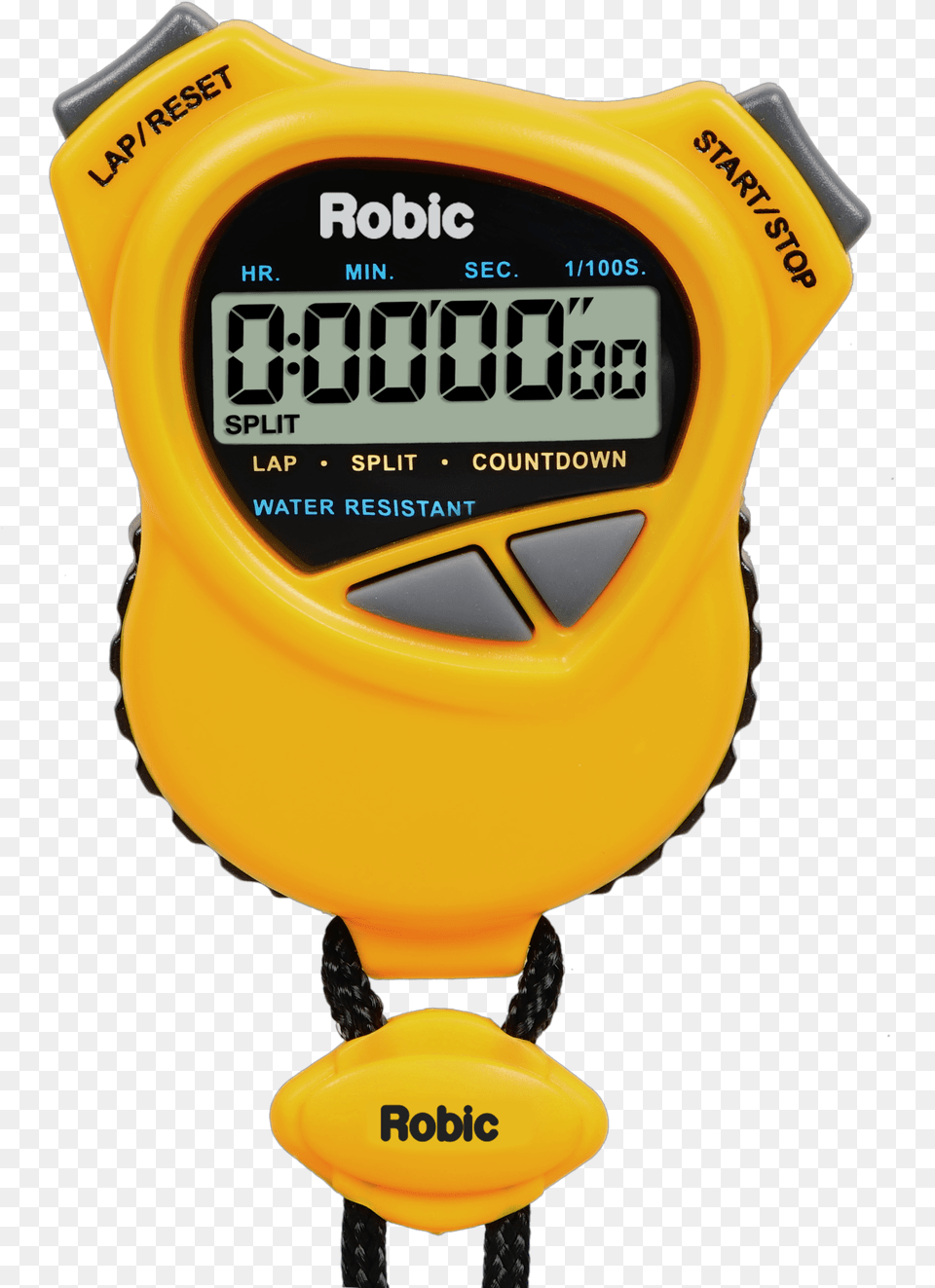 Robic 1000w Dual Stopwatchcountdown Timer Yellow Stopwatch In Arnis Png