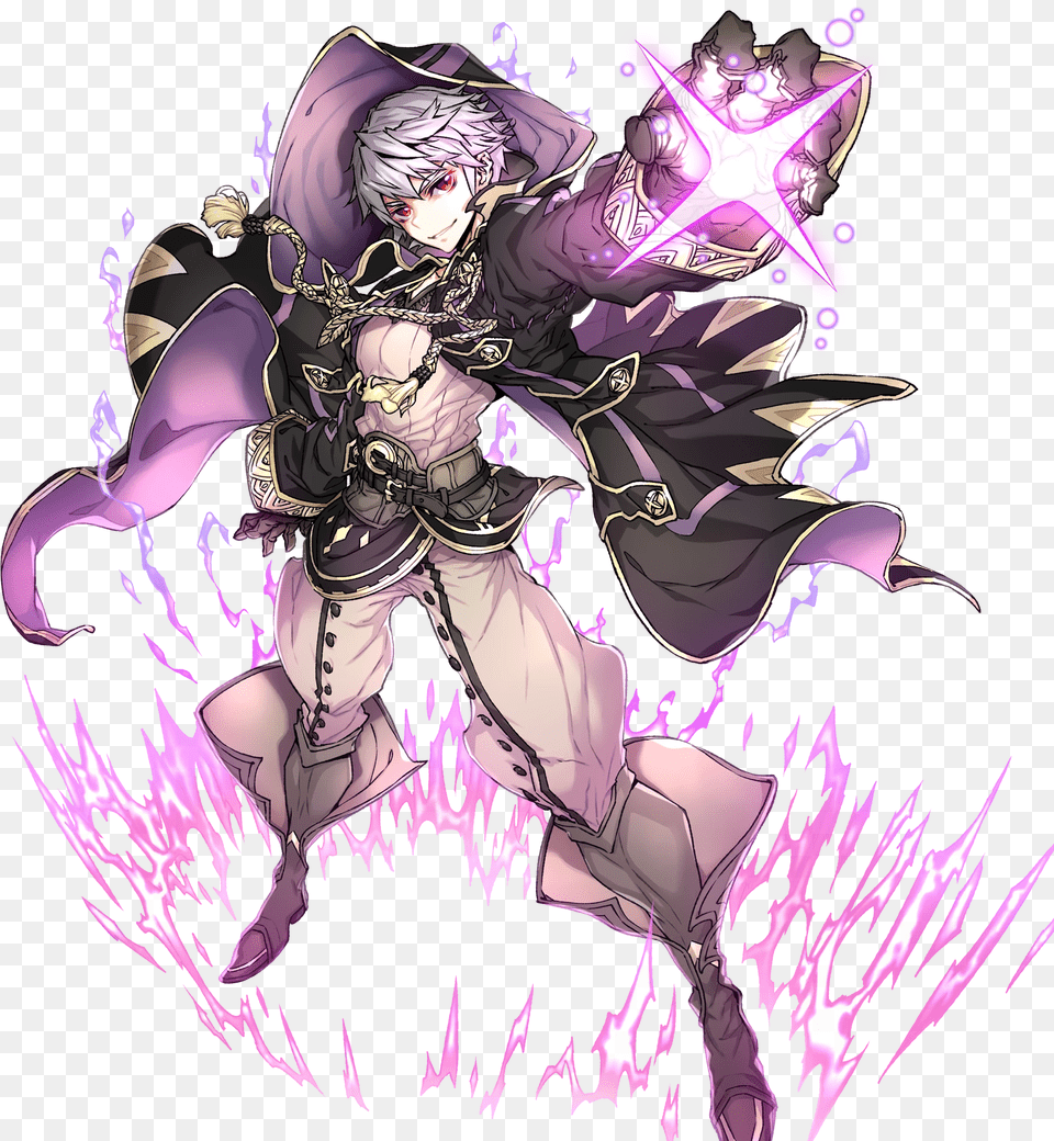 Robin And Grima Fire Emblem 2 More Drawn By Grima Robin Fire Emblem Heroes, Book, Comics, Publication, Purple Free Transparent Png