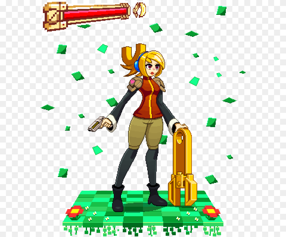Robin From Iconoclasts Iconoclasts Robin, Adult, Person, Woman, Female Free Transparent Png