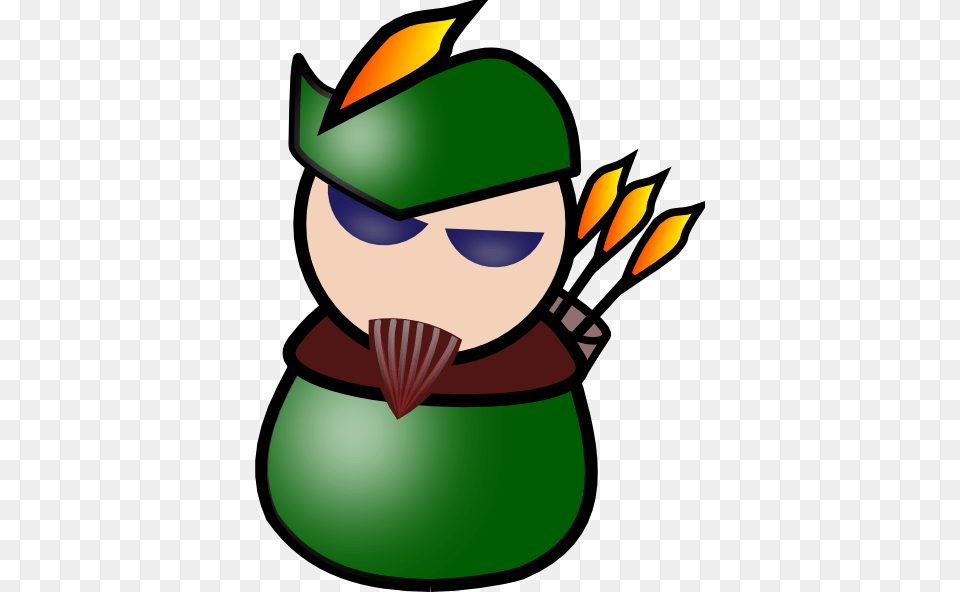 Robin Hood Avatar Clip Art For Web, Elf, Weapon Free Png