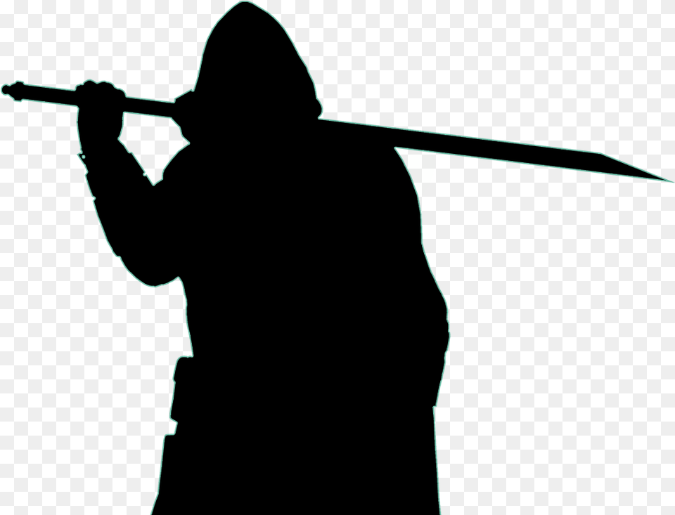 Robin Hood Silhouette Svg Library Stock Dc Injustice 2 Red Hood Silhouette, Adult, Male, Man, Person Png Image