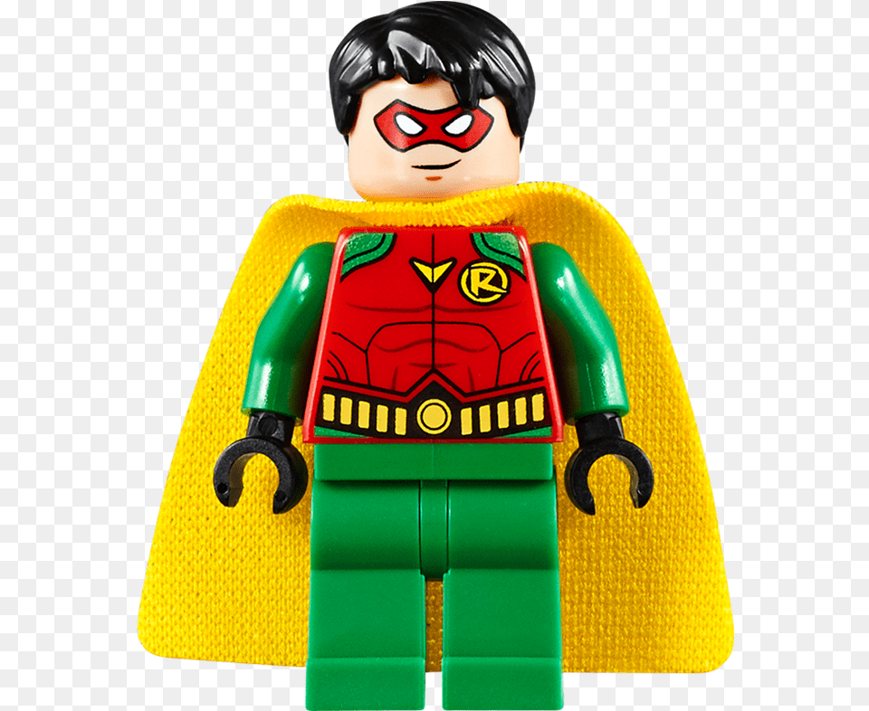 Robin Lego Juniors Joker Batcave Attack, Cape, Clothing, Toy, Face Free Png