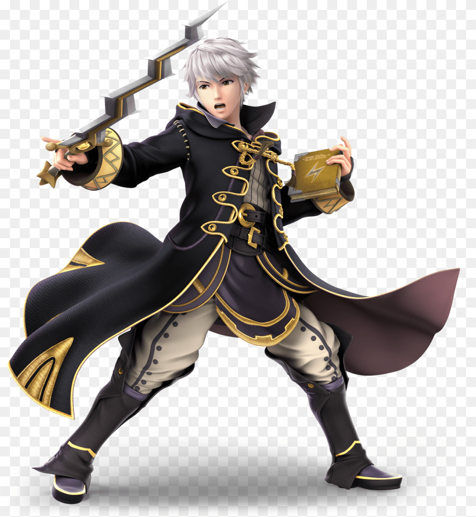 Robin Smash Bros Ultimate, Weapon, Sword, Adult, Person Free Png Download