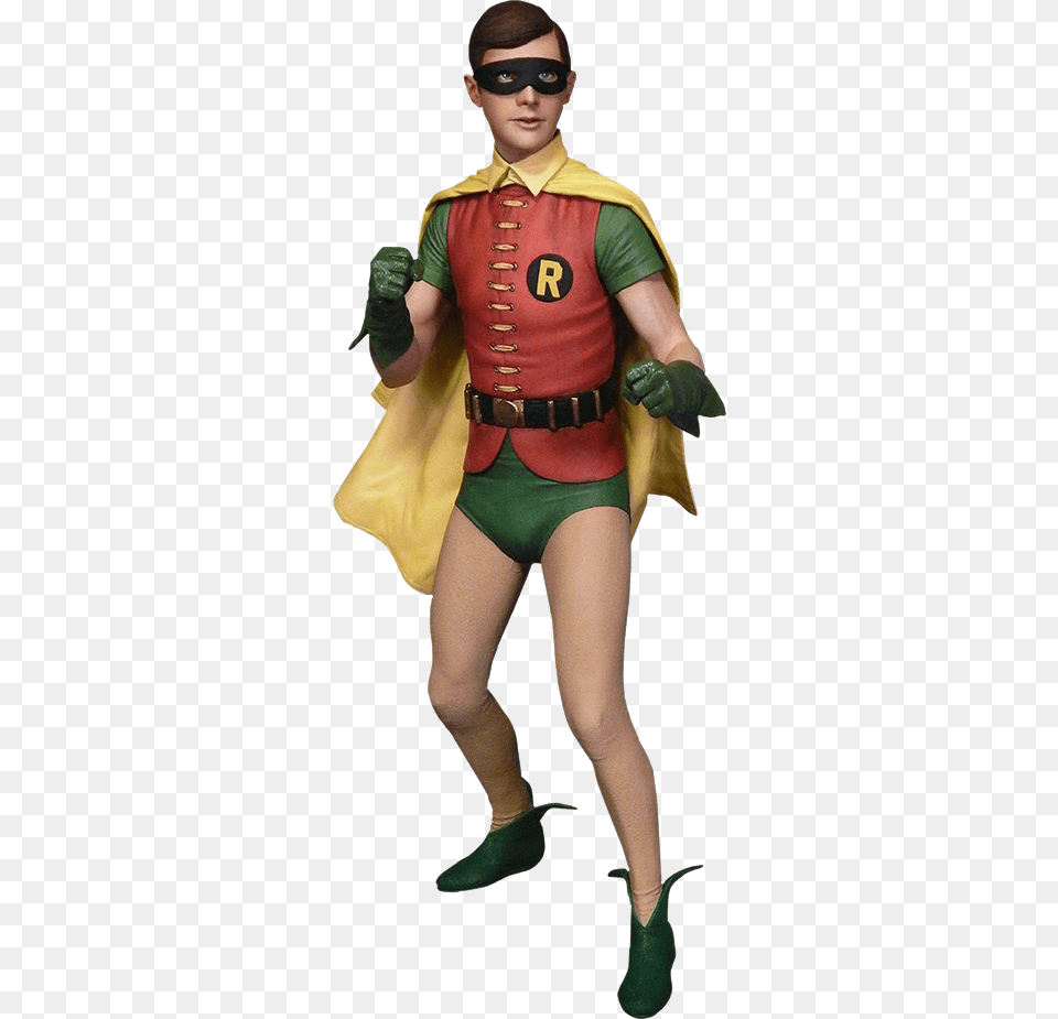 Robin The Boy Wonder, Cape, Clothing, Costume, Person Free Png