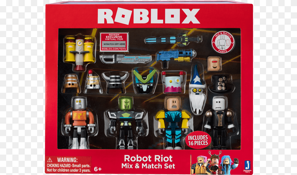 Roblox 34 Roblox Toys Robot Riot, Toy, Person, Boy, Child Free Transparent Png