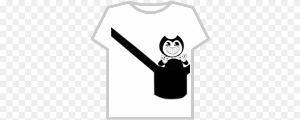 Roblox Bendy T Shirt Rxgatecf To Get Robux Pepsi In A Bag Roblox, Clothing, T-shirt, Tin Free Png Download