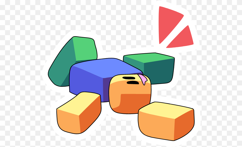 Roblox Broken Noob Sticker In 2020 Roblox Noob Sticker, Device, Grass, Lawn, Lawn Mower Png