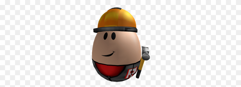 Roblox Builderman Egg, Crash Helmet, Helmet, People, Person Free Png Download