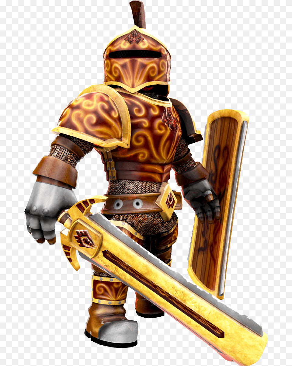 Roblox Character Knight, Adult, Male, Man, Person Png