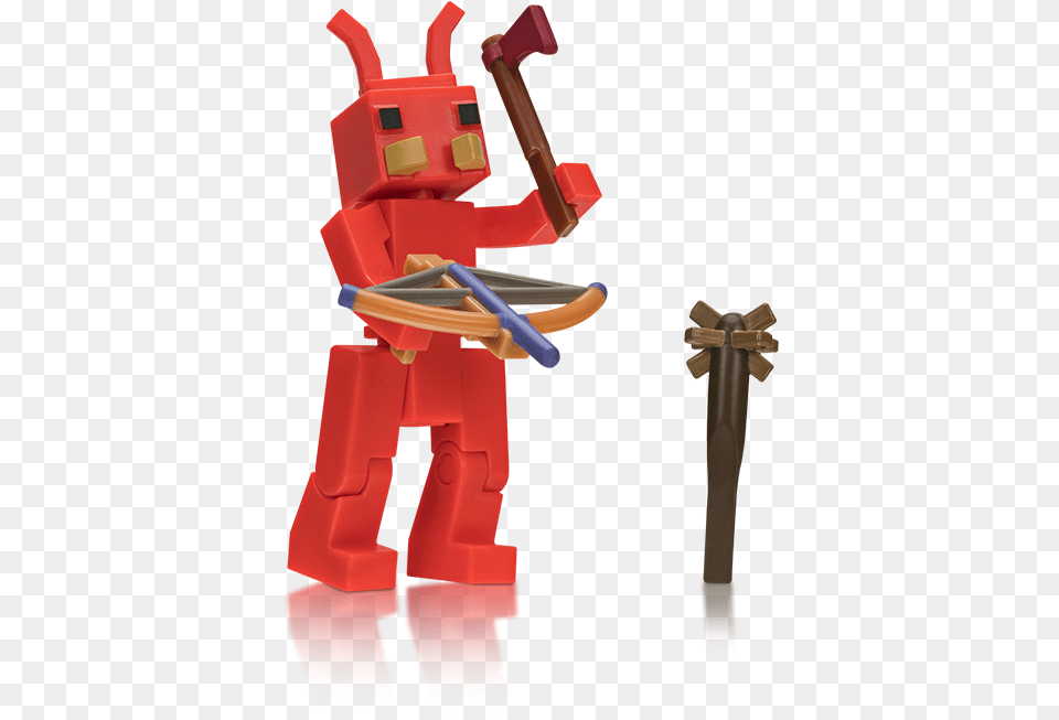 Roblox Characters Fire Ants, Toy, Mace Club, Weapon, Robot Free Png
