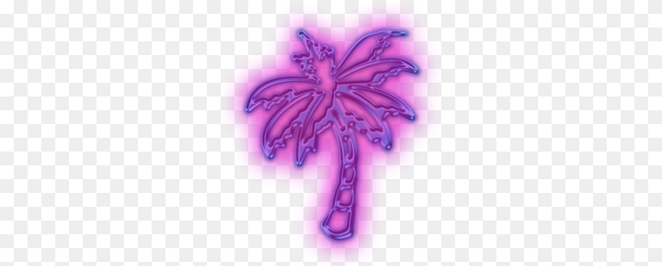 Roblox Chill Face Black Background Neon Palm Tree, Purple, Food, Sweets, Smoke Pipe Png